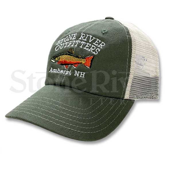 SRO Trucker Hat Olive - Brook Trout