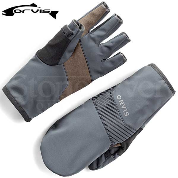 Orvis Softshell Convertible Mitten Gloves