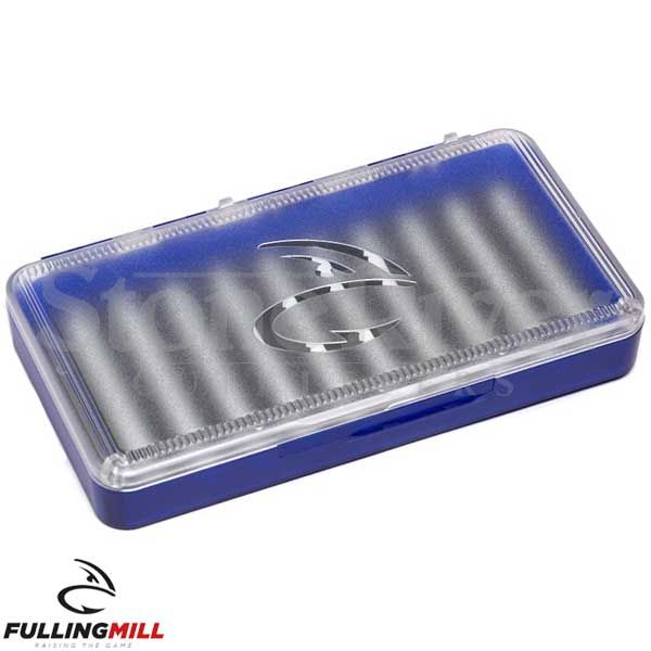 Fulling Mill Hopper Fly Box - Frosted Lid Fly Fishing Storage For 216 Flies