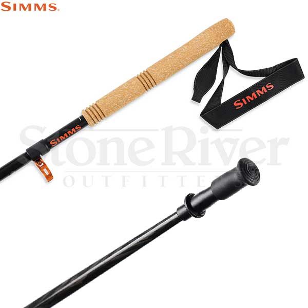 55 Inches 100% Carbon Fiber High Quality Fly Fishing Wading Staff with a  tungsten tip