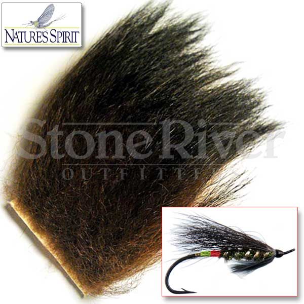 Black Bear Body Hair Piece