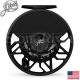 Abel Rove Series Fly Reels - Black w/ Alum Handle