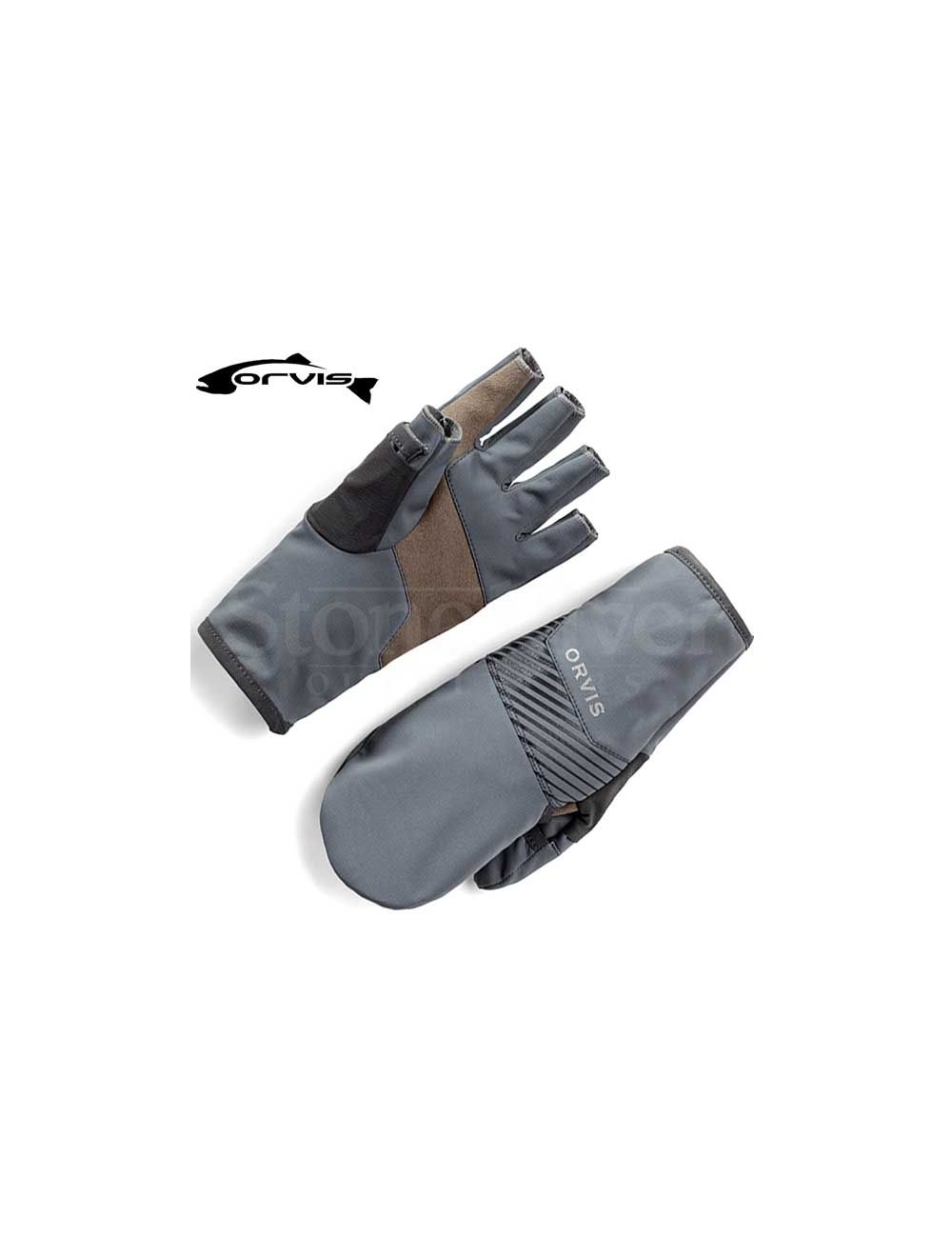 Orvis Softshell Convertible Mitten Gloves