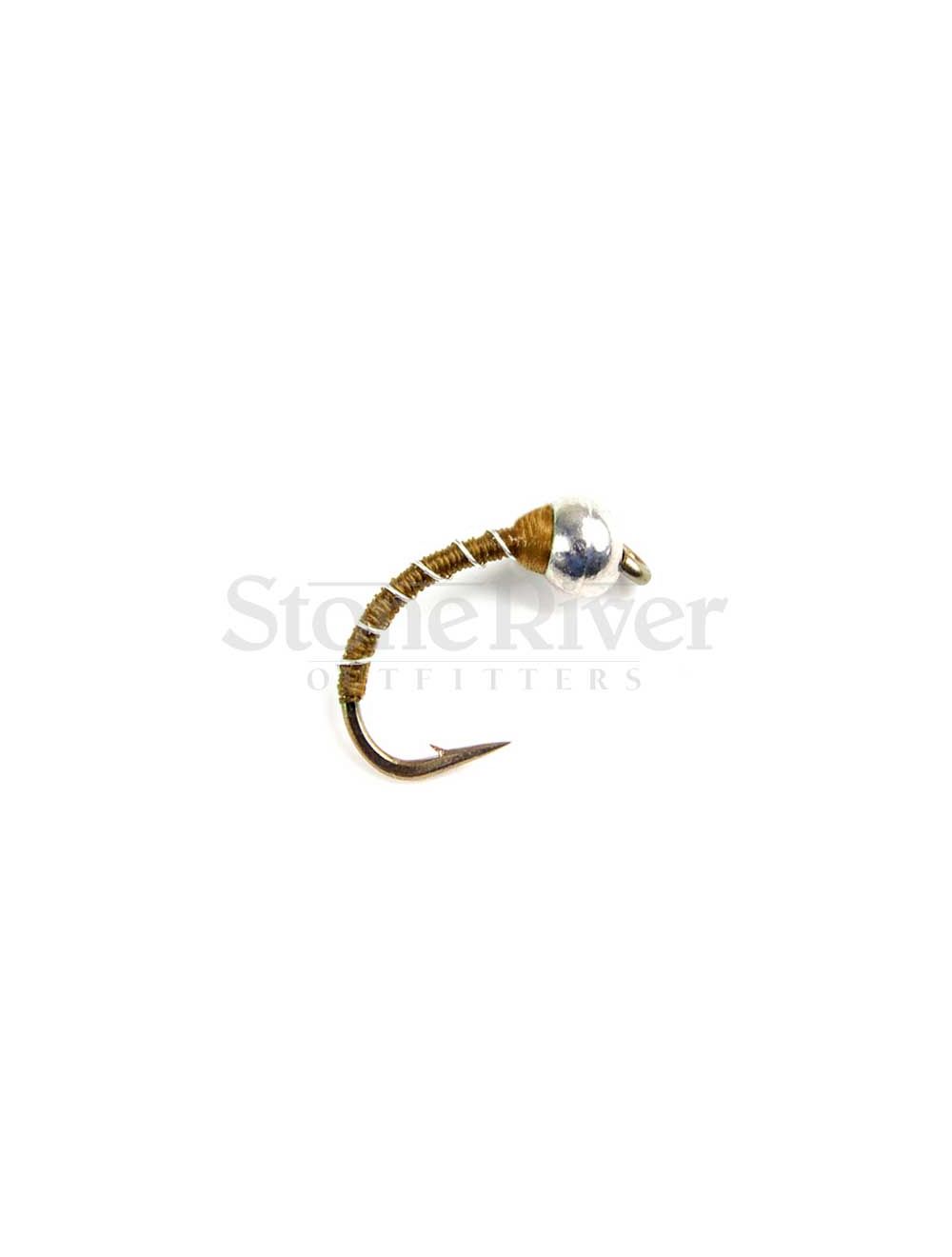 Tungsten Zebra Midge Olive