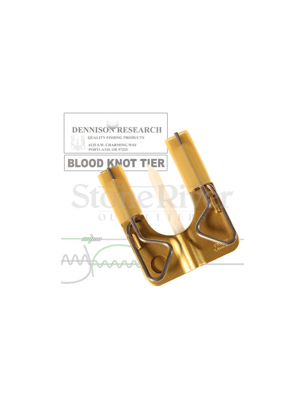 dennison blood knot tool