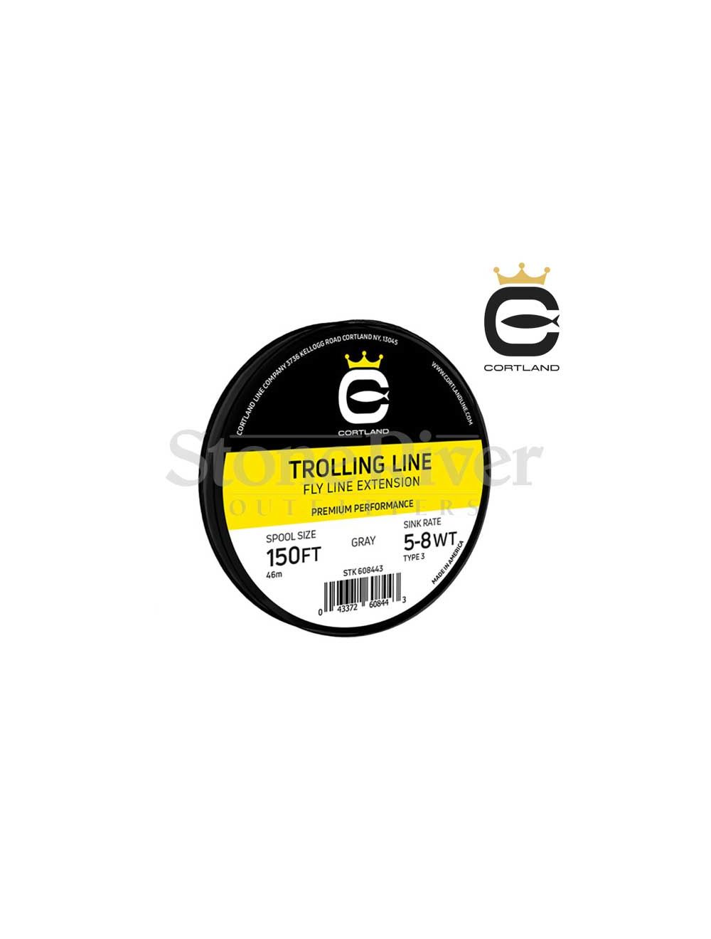 Cortland Level Trolling Fly Line Extension (150ft)