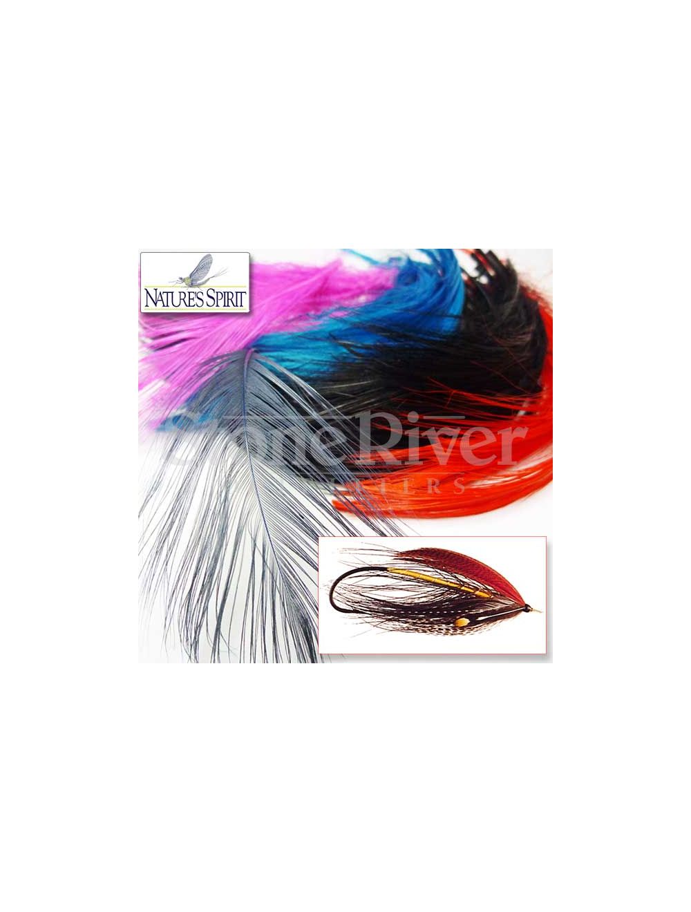 Spey Hackle Various Colours