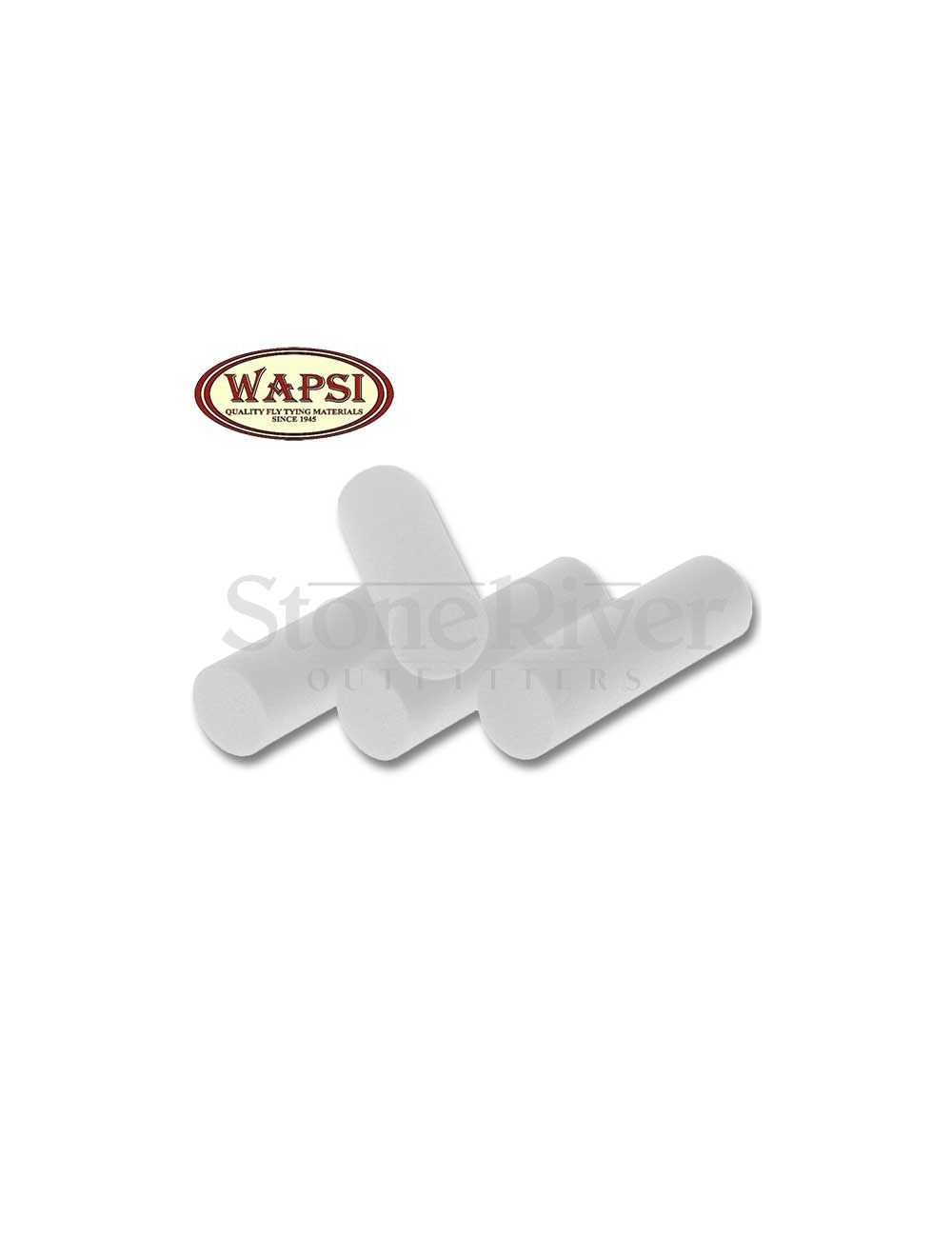 Large Foam Cylinders White