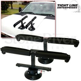 fishing rod holder pickup truck 2PCS Aluminum Clamp on Fishing Rod Holder for Truck Bed or Boat Pickup Truck  Bed