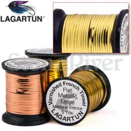 Lagartun Varnished French Flat Tinsel
