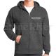 Full Zip Hoodie - SRO Logo - Dark Heather