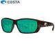 Costa Tuna Alley Tortoise/Green Mirror 580P