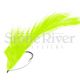 Deer Hair Bass Diver - Chartreuse
