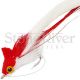(d) Deer Hair Jumbo Diver - Red/White