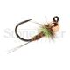 Hot Spot Pheasant Tail Jig - Chartreuse