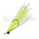 Mini Clouser Minnow - Chart/White