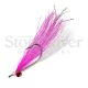 Mini Clouser Minnow - Pink/White