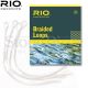 RIO Braided Loops - White (4pk)