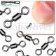 Spro Power Swivels - 10 pack (Black Nickel)