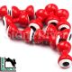 HL Double Pupil Lead Eyes - Red