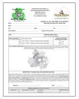 SRO Recycling Program Consignment Form