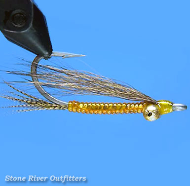 Tying the Amber Shrimp