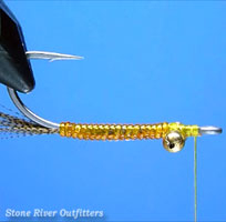 Step 6 - Tying the Amber Shrimp