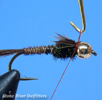 Step 12 - Tying the Beadhead Pheasant Tail Nymph