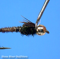 Step 13 - Tying the Beadhead Pheasant Tail Nymph