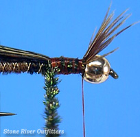 Step 8 - Tying the Beadhead Pheasant Tail Nymph