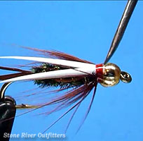 Step 8 - Tying the Beadhead Prince Nymph