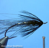 Step 7 - Tying the Black Maheroney