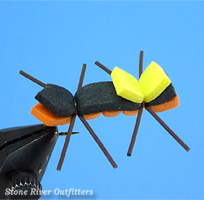 Step 15 - Tying the Chernobyl Ant
