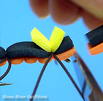 Step 12 - Tying the Chernobyl Ant