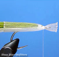 Step 7 - Tying the E-Z Silversides Spearing