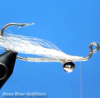 Step 5 - Tying the Improvised Jig Minnow