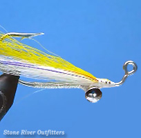 Step 7 - Tying the Improvised Jig Minnow