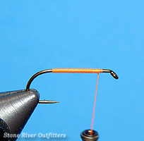 Step 1 - Tying the Usual Dry Fly