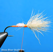 Step 4 - Tying the Usual Dry Fly