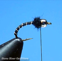 Step 5 - Tying the Beadhead Zebra Midge